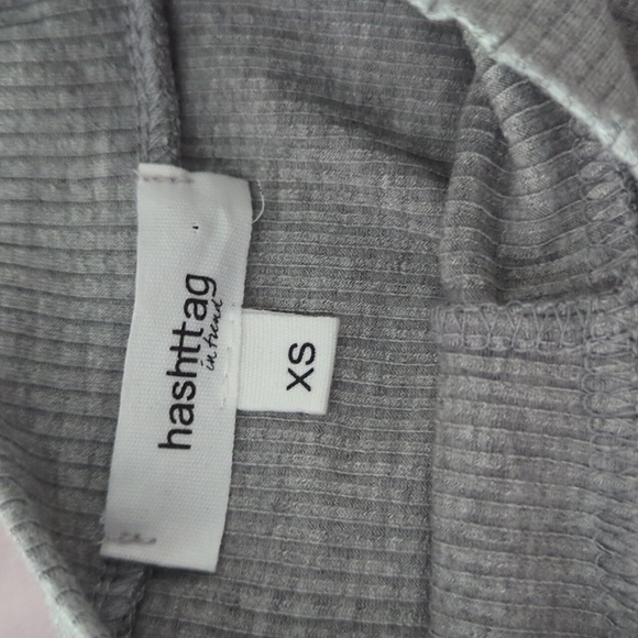 Grey Cropped Shirt - Picture 3 of 3